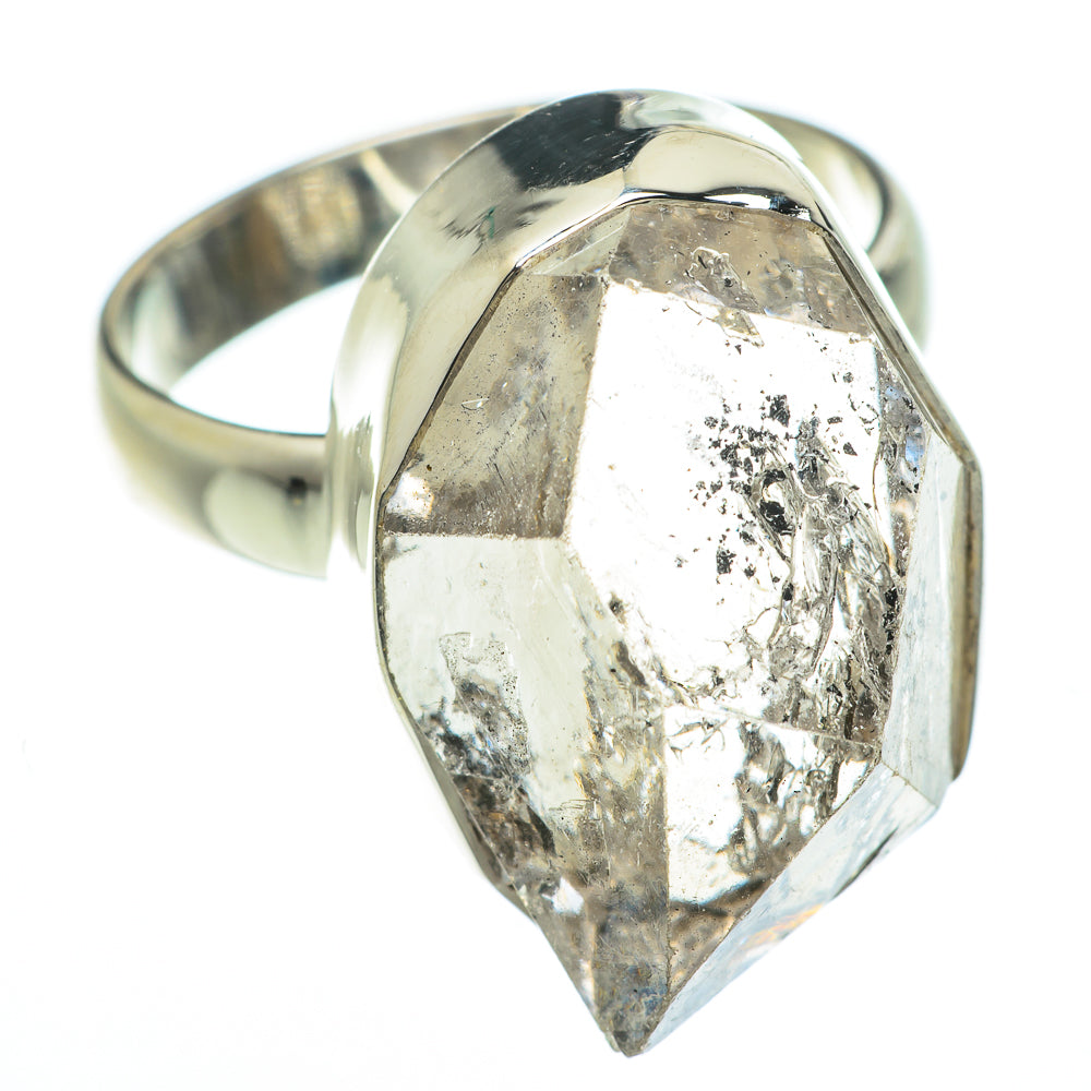Herkimer Diamond Rings handcrafted by Anasilvercos - RING61598