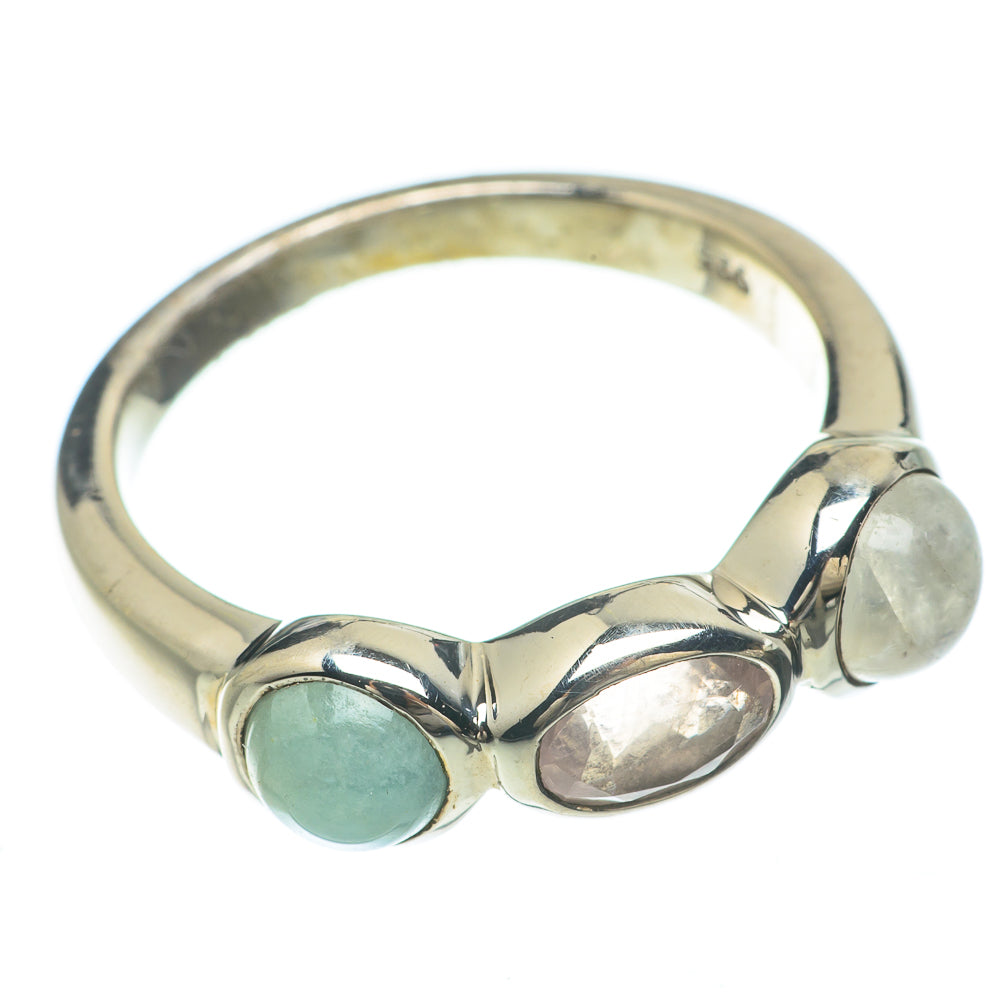 Aquamarine Rings handcrafted by Anasilvercos - RING61601