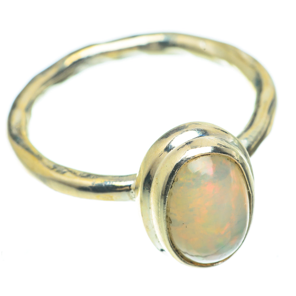 Ethiopian Opal Rings handcrafted by Anasilvercos - RING61603