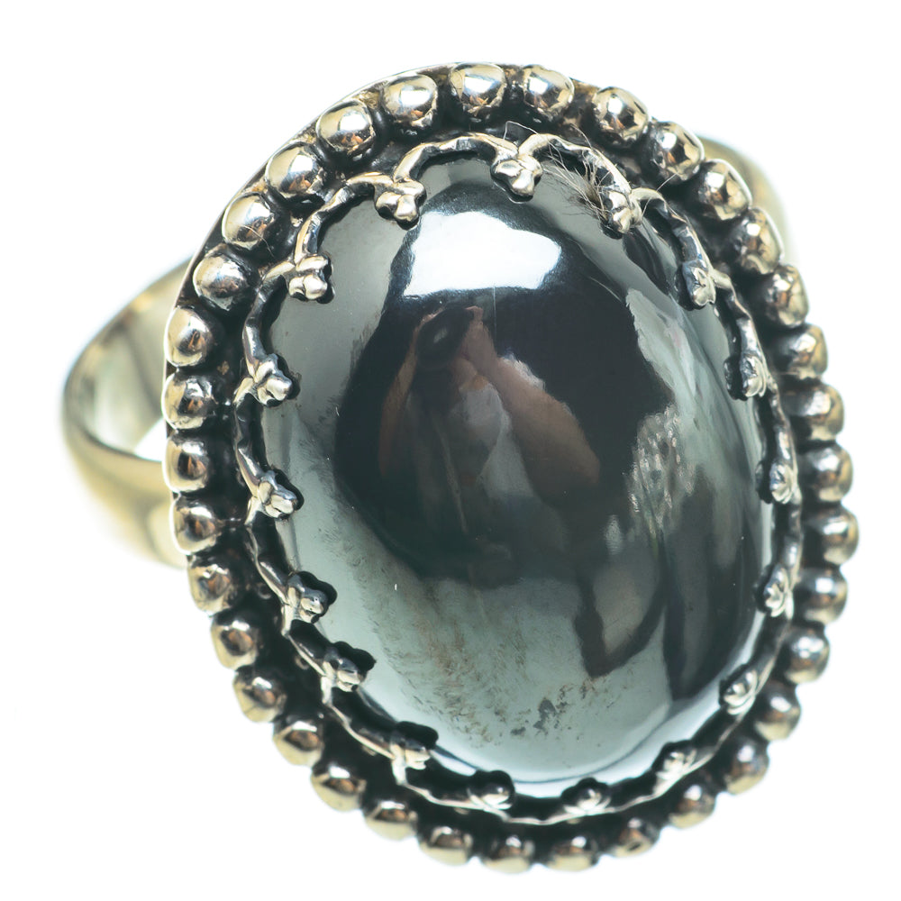 Hematite Rings handcrafted by Anasilvercos - RING61604