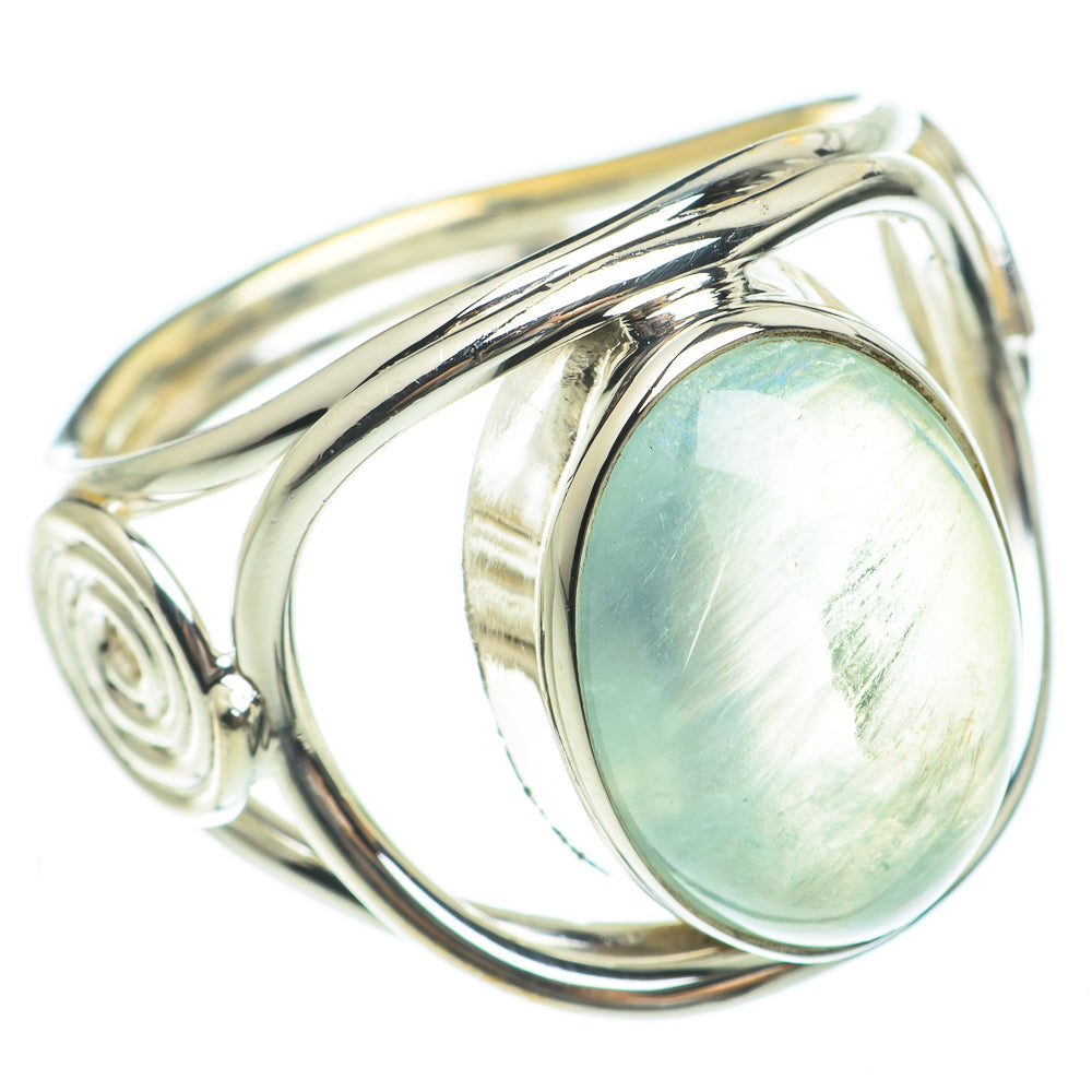 Aquamarine Rings handcrafted by Anasilvercos - RING61608
