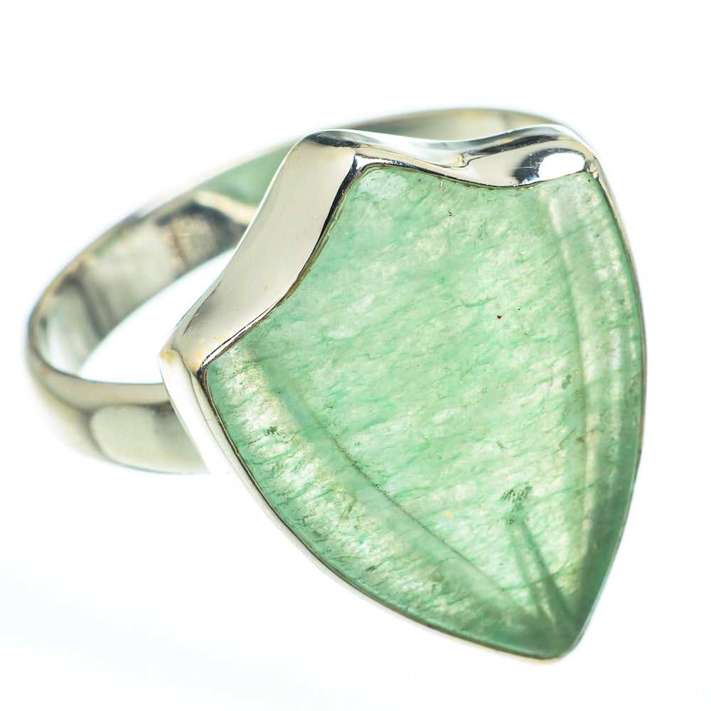 Prehnite Rings handcrafted by Anasilvercos - RING61612