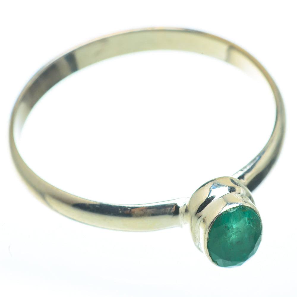 Zambian Emerald Rings handcrafted by Anasilvercos - RING61637