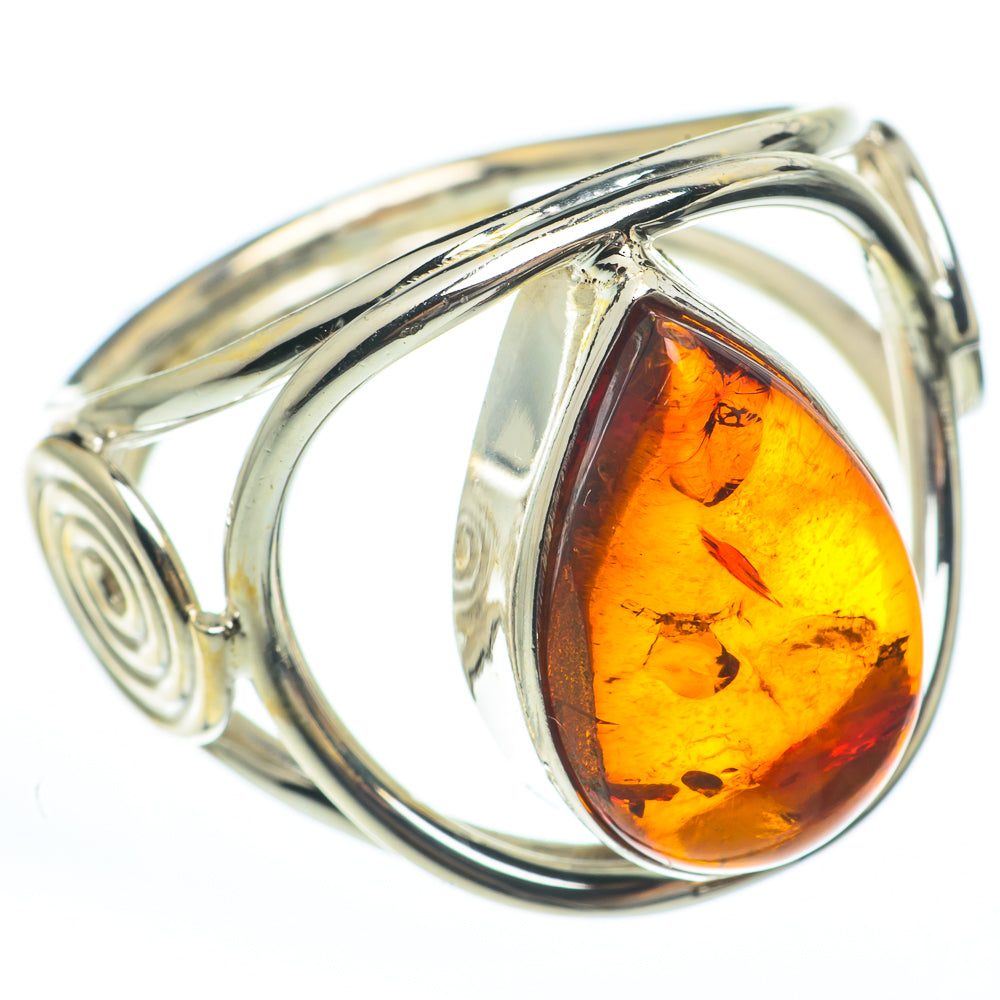 Baltic Amber Rings handcrafted by Anasilvercos - RING61638