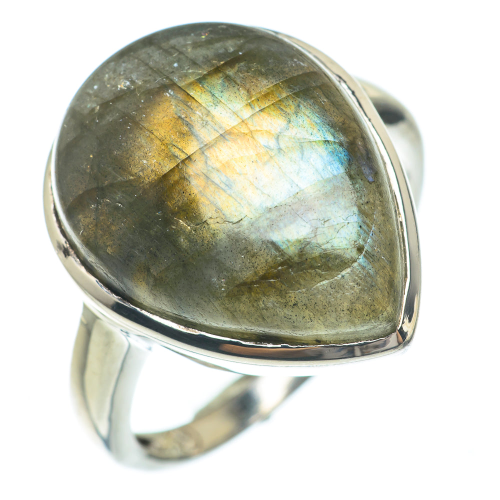 Labradorite Rings handcrafted by Anasilvercos - RING61653
