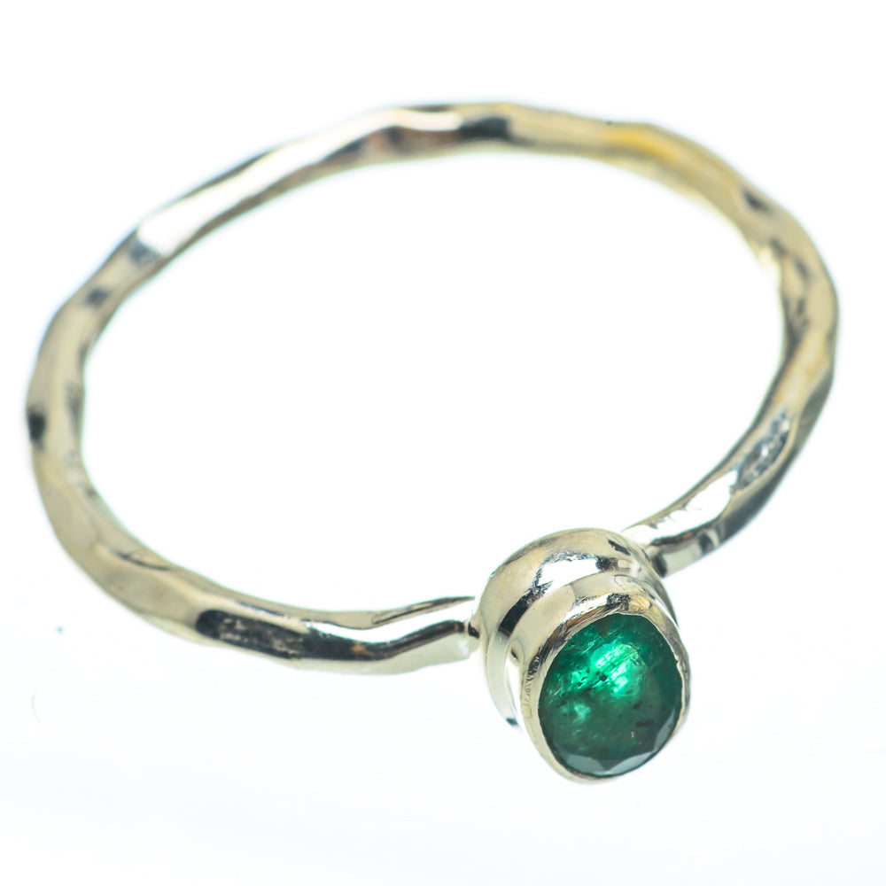 Zambian Emerald Rings handcrafted by Anasilvercos - RING61659