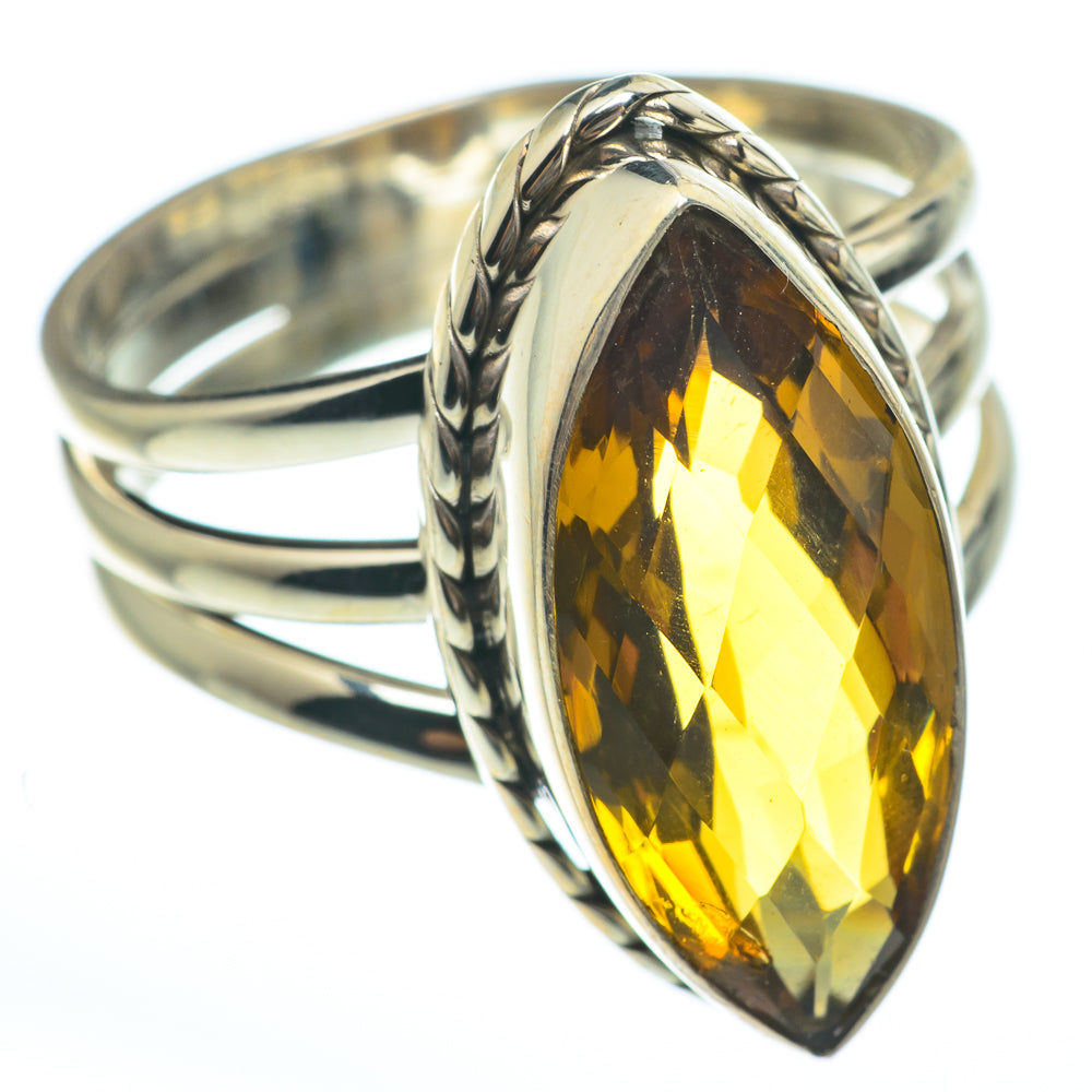 Mandarin Citrine Rings handcrafted by Anasilvercos - RING61664