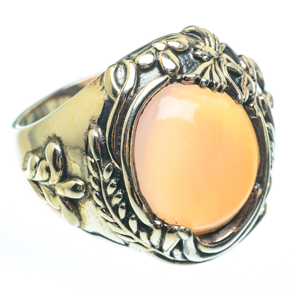 Rose Quartz Rings handcrafted by Anasilvercos - RING61665