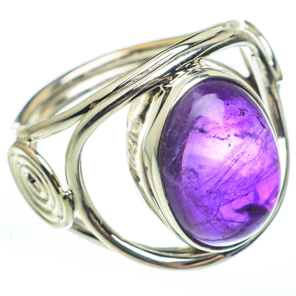 Amethyst Rings handcrafted by Anasilvercos - RING61670