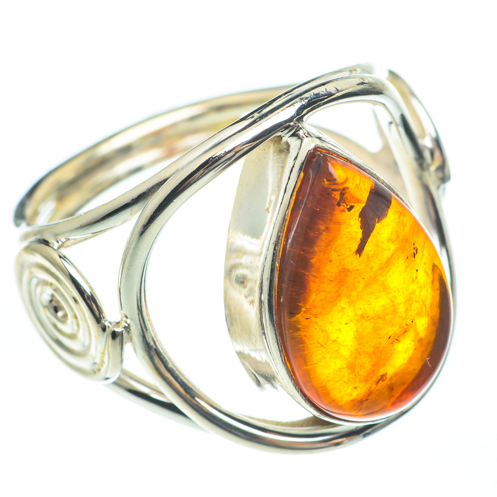 Baltic Amber Rings handcrafted by Anasilvercos - RING61687