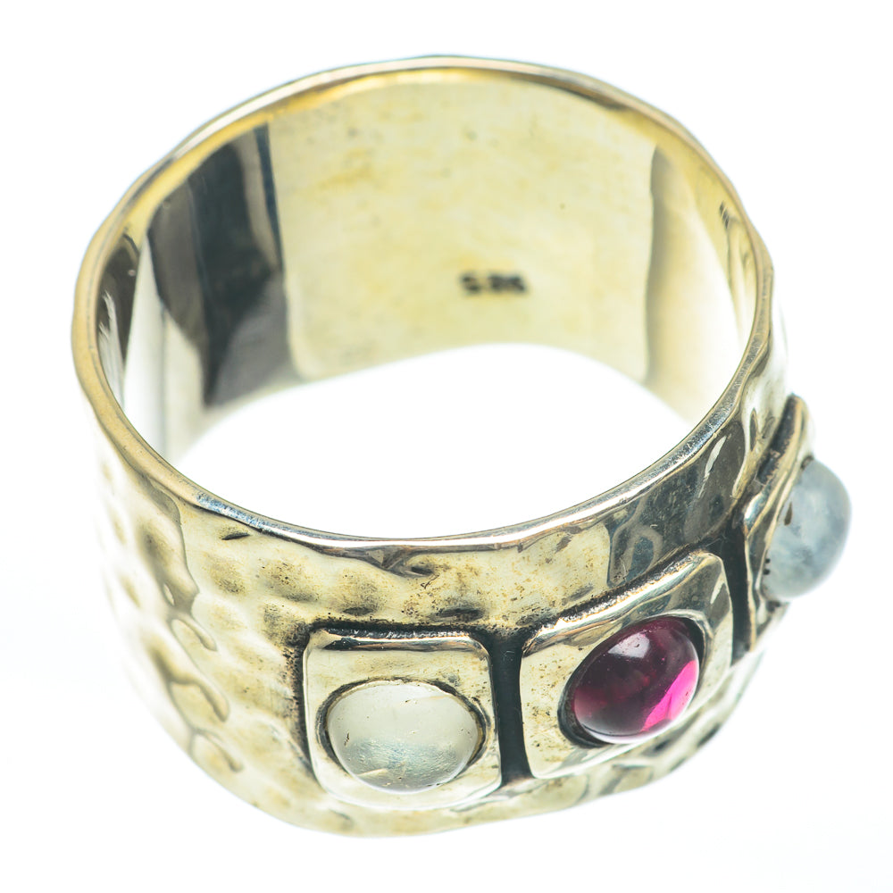 Garnet Rings handcrafted by Anasilvercos - RING61693