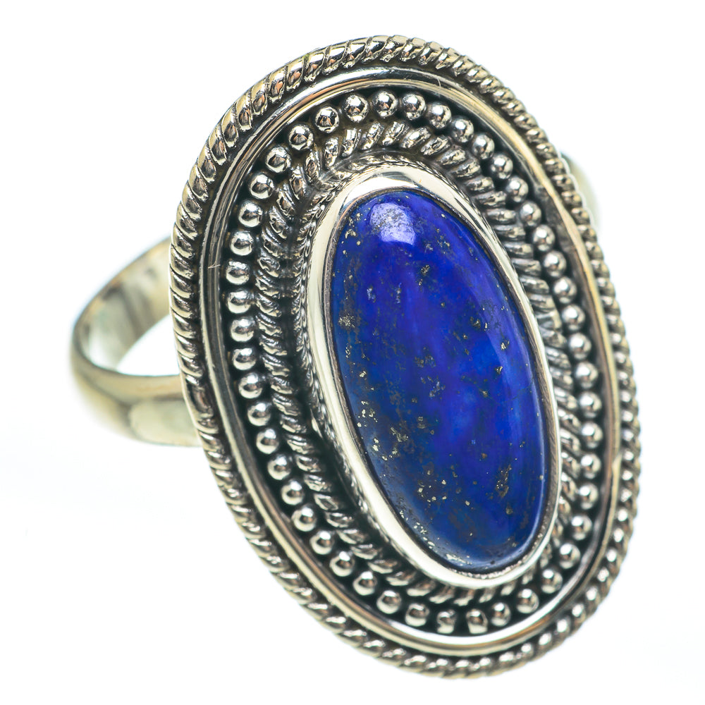 Lapis Lazuli Rings handcrafted by Anasilvercos - RING61706