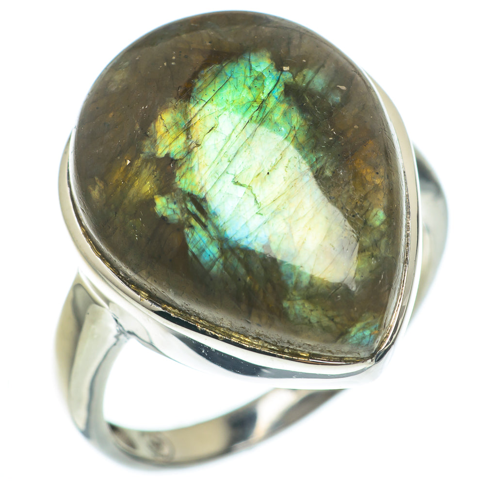 Labradorite Rings handcrafted by Anasilvercos - RING61709