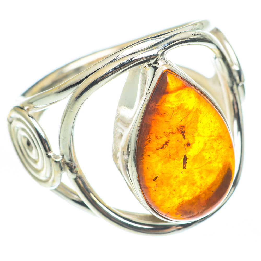 Baltic Amber Rings handcrafted by Anasilvercos - RING61714