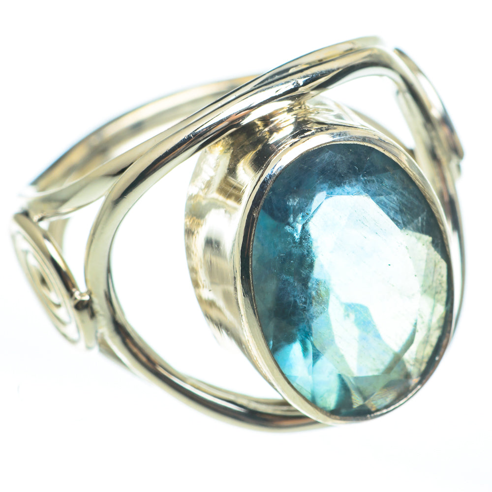 Blue Topaz Rings handcrafted by Anasilvercos - RING61728