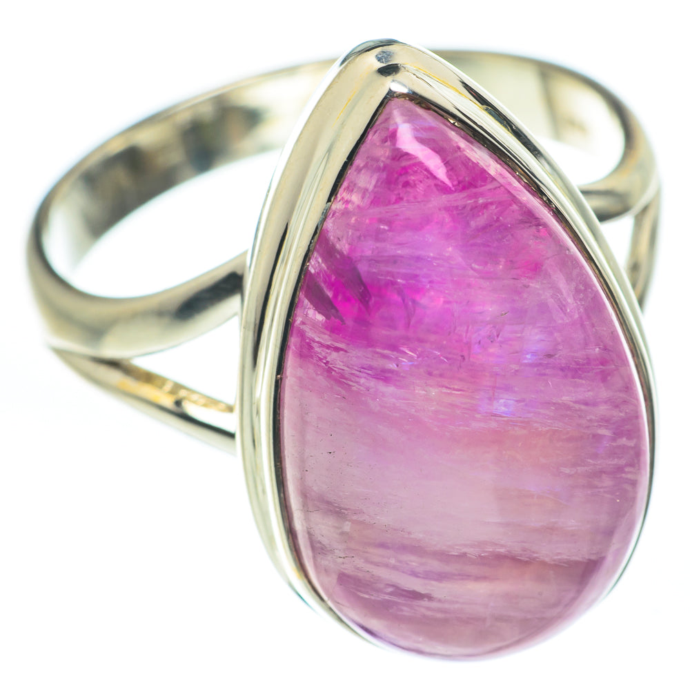 Pink Moonstone Rings handcrafted by Anasilvercos - RING61738