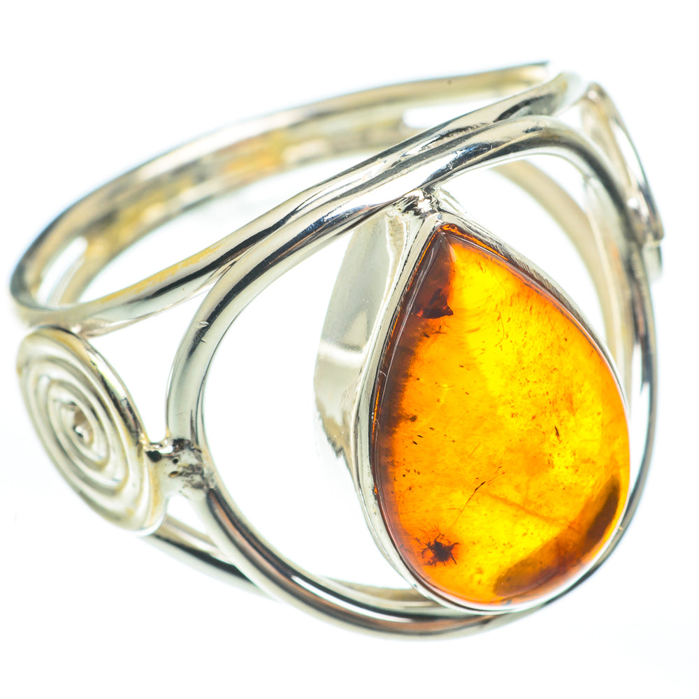 Baltic Amber Rings handcrafted by Anasilvercos - RING61751