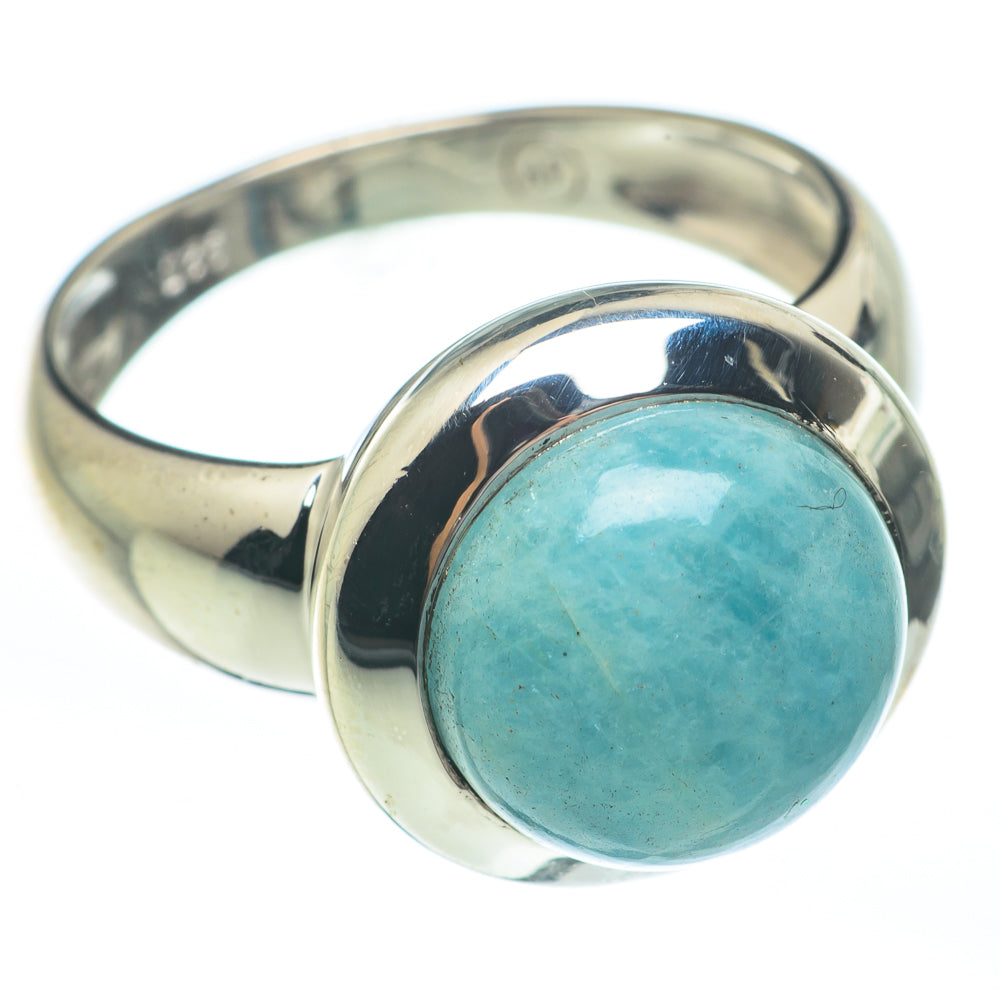 Aquamarine Rings handcrafted by Anasilvercos - RING61763