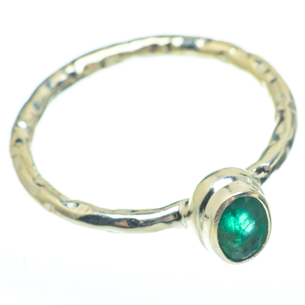 Zambian Emerald Rings handcrafted by Anasilvercos - RING61766