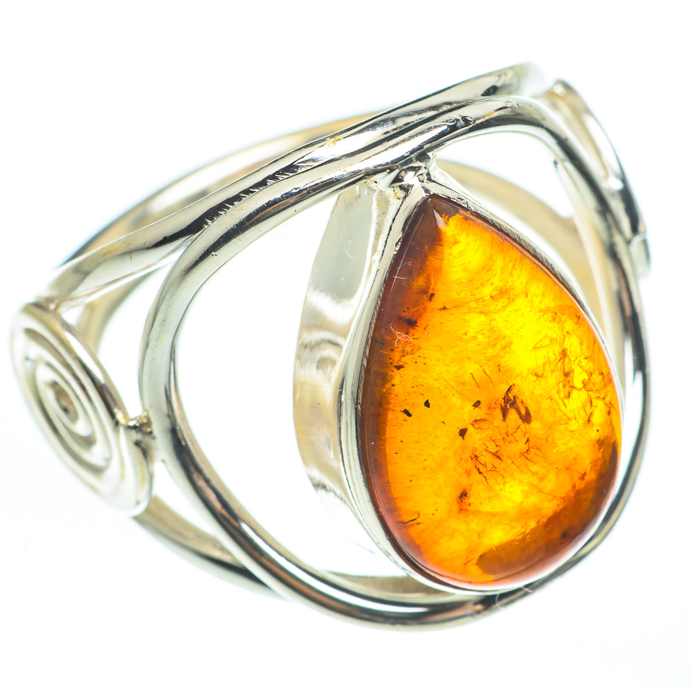 Baltic Amber Rings handcrafted by Anasilvercos - RING61769