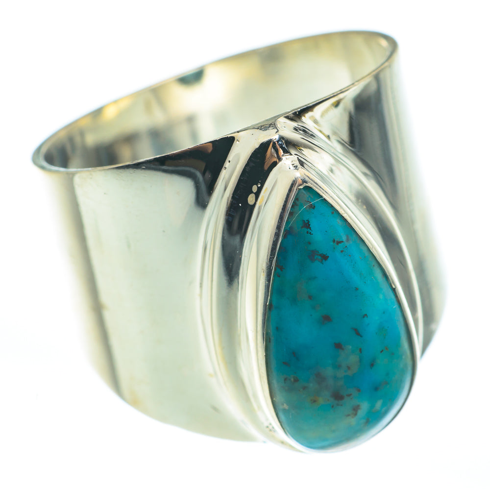 Tibetan Turquoise Rings handcrafted by Anasilvercos - RING61796