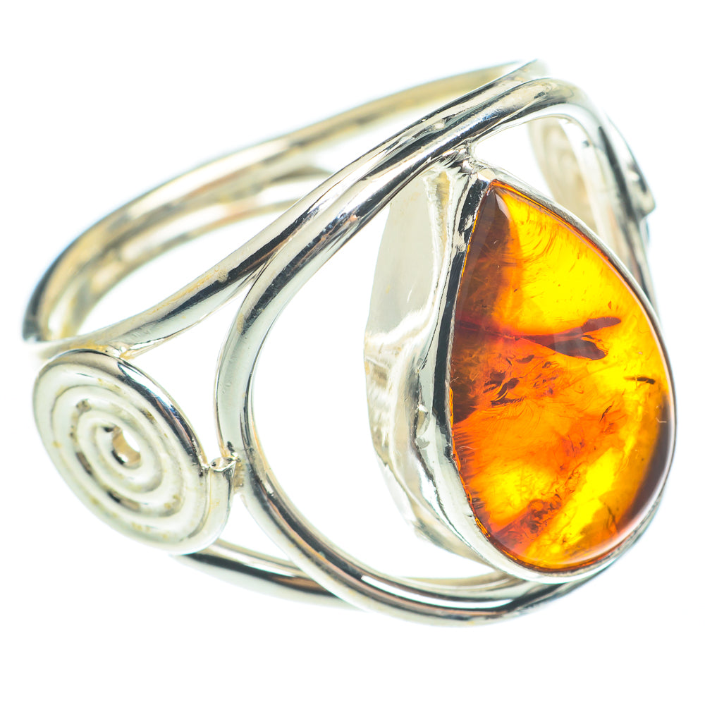 Baltic Amber Rings handcrafted by Anasilvercos - RING61802