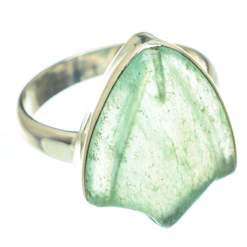 Prehnite Rings handcrafted by Anasilvercos - RING61815
