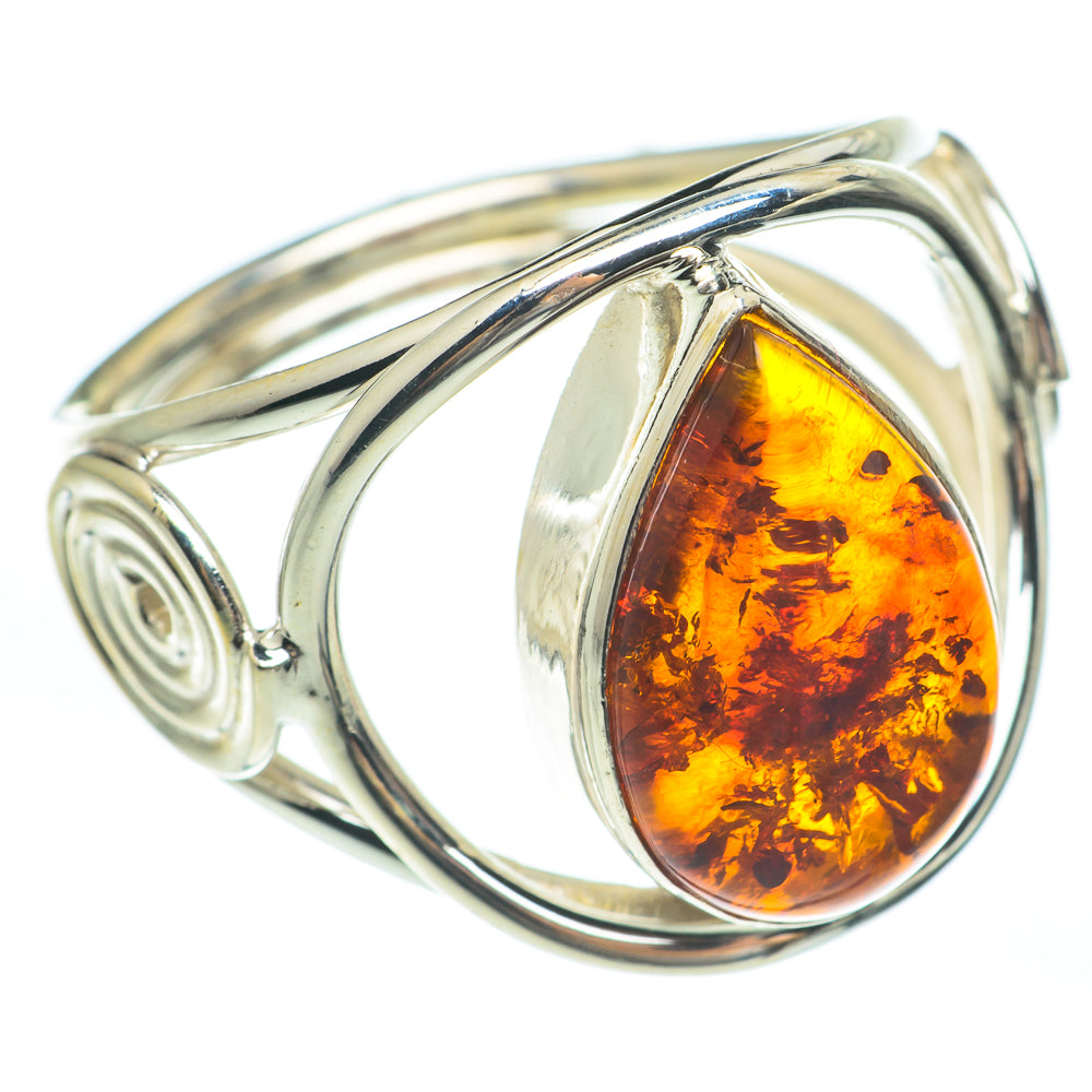 Baltic Amber Rings handcrafted by Anasilvercos - RING61818