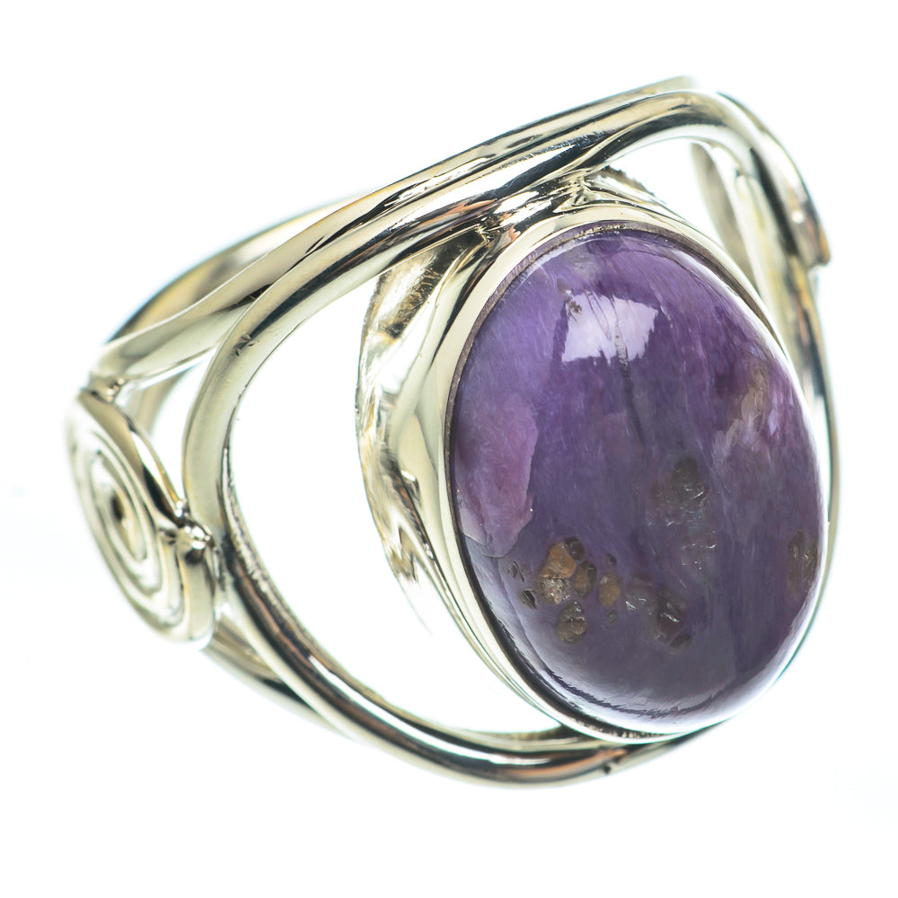 Charoite Rings handcrafted by Anasilvercos - RING61824