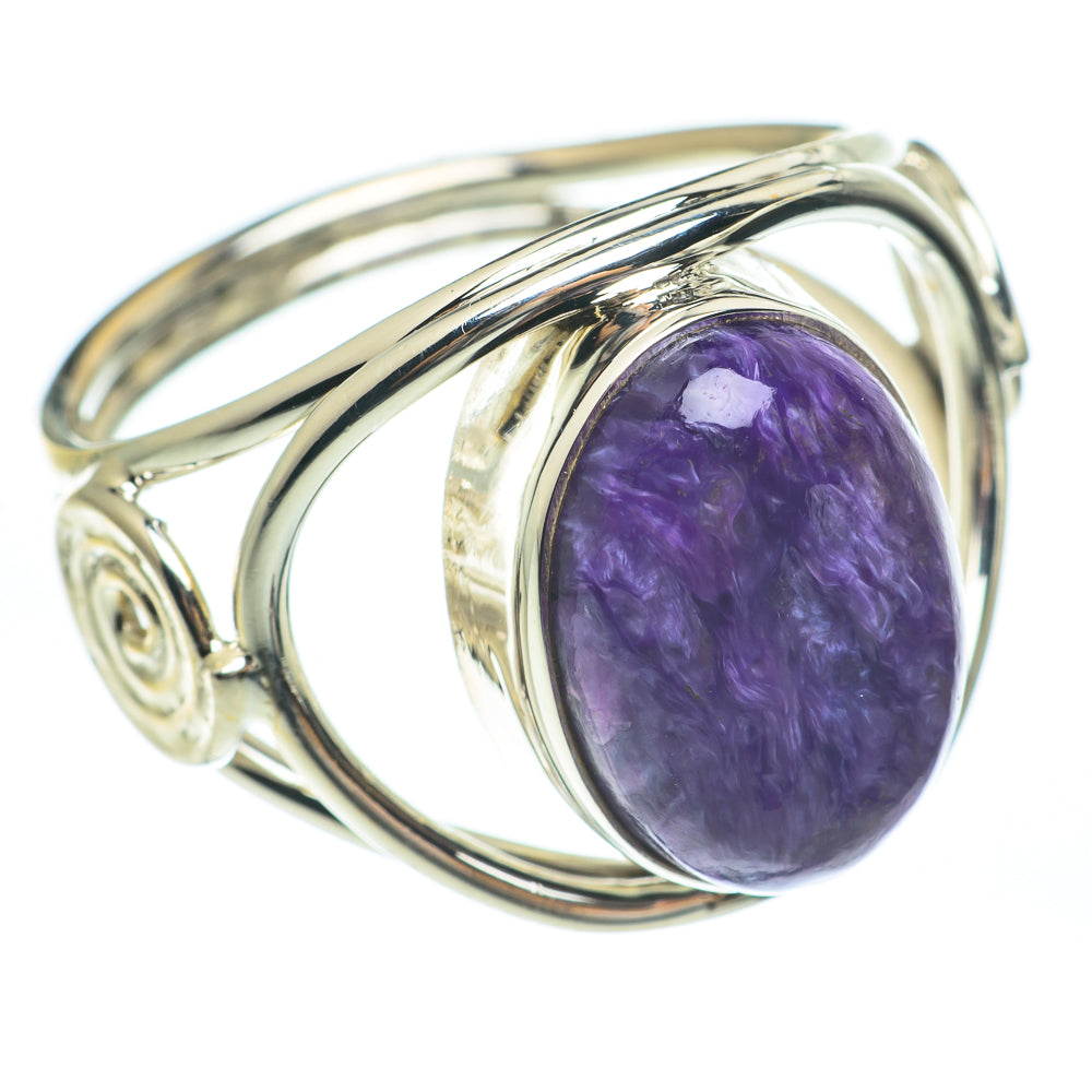 Charoite Rings handcrafted by Anasilvercos - RING61839
