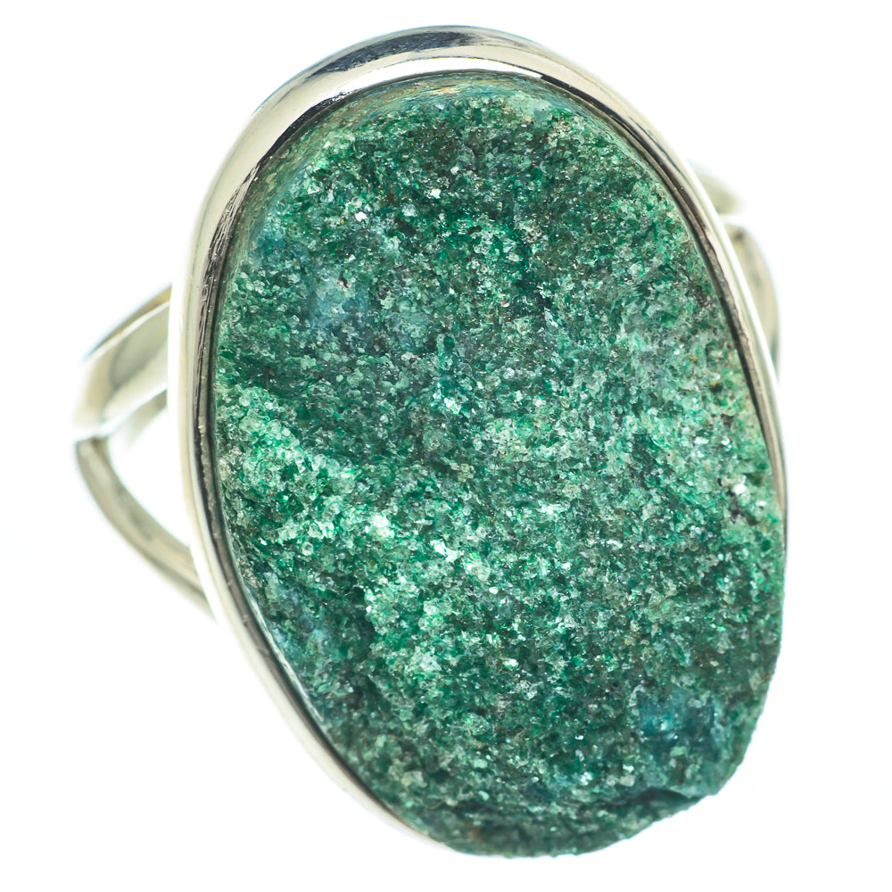 Green Fuchsite Rings handcrafted by Anasilvercos - RING61847
