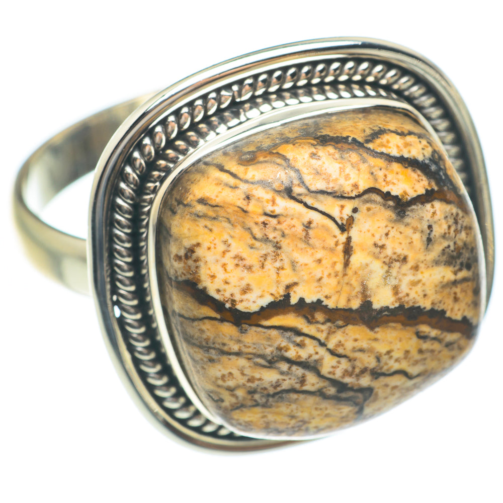 Picture Jasper Rings handcrafted by Anasilvercos - RING61855