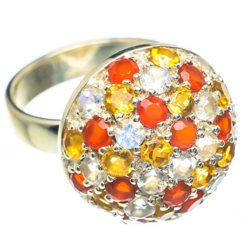Carnelian Rings handcrafted by Anasilvercos - RING61856