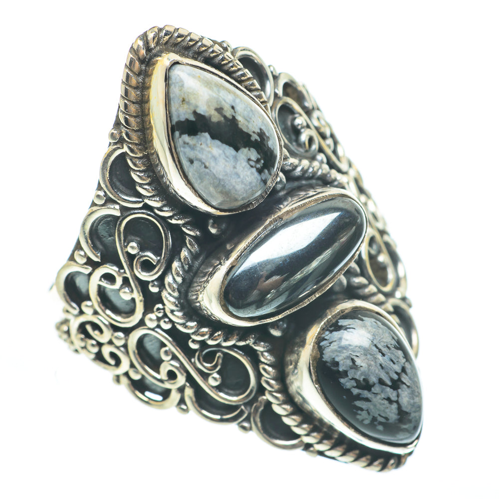 Hematite Rings handcrafted by Anasilvercos - RING61874