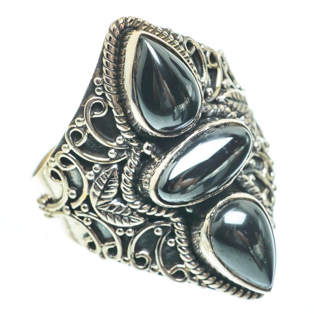 Hematite Rings handcrafted by Anasilvercos - RING61875