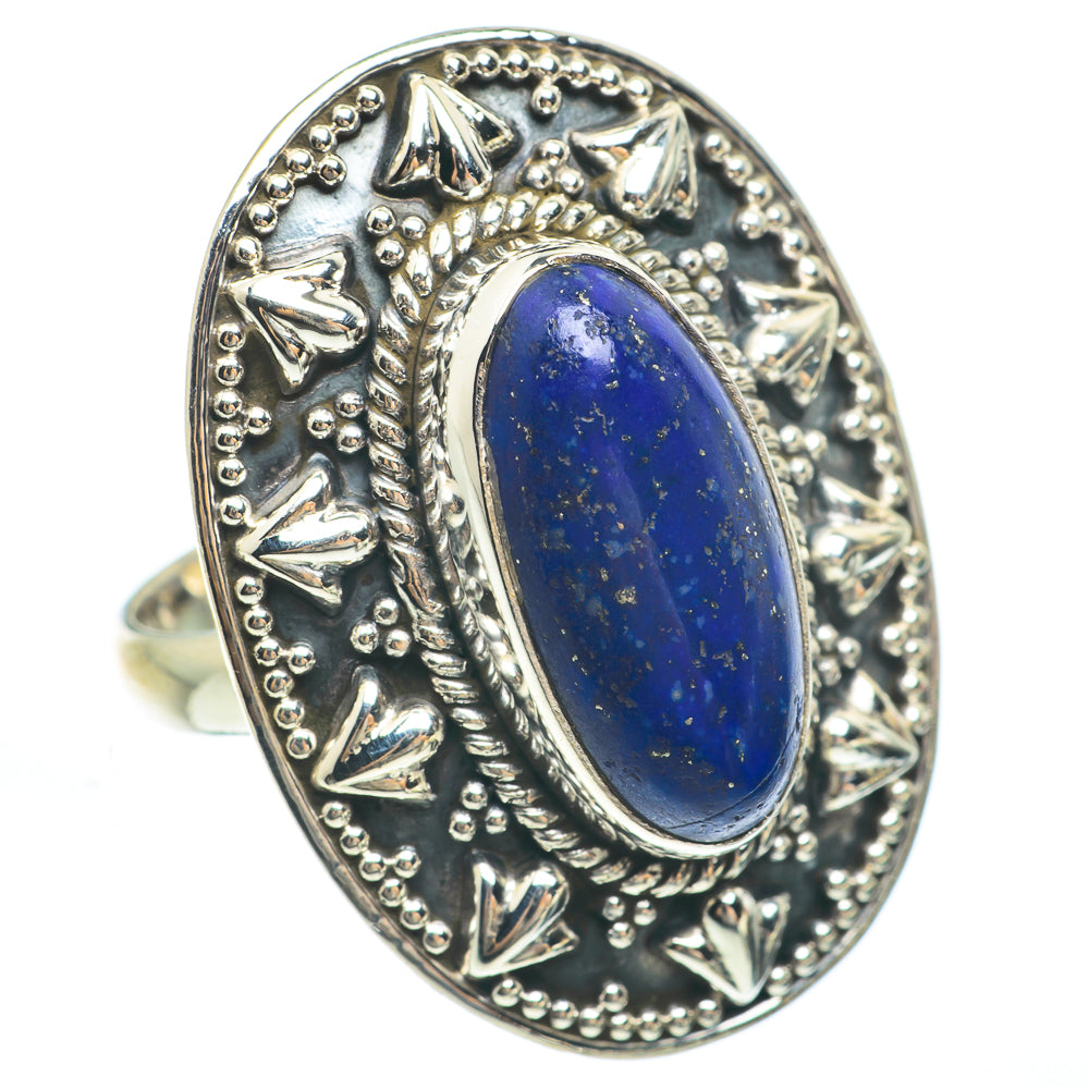 Lapis Lazuli Rings handcrafted by Anasilvercos - RING61879