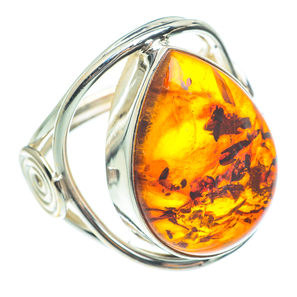 Baltic Amber Rings handcrafted by Anasilvercos - RING61885