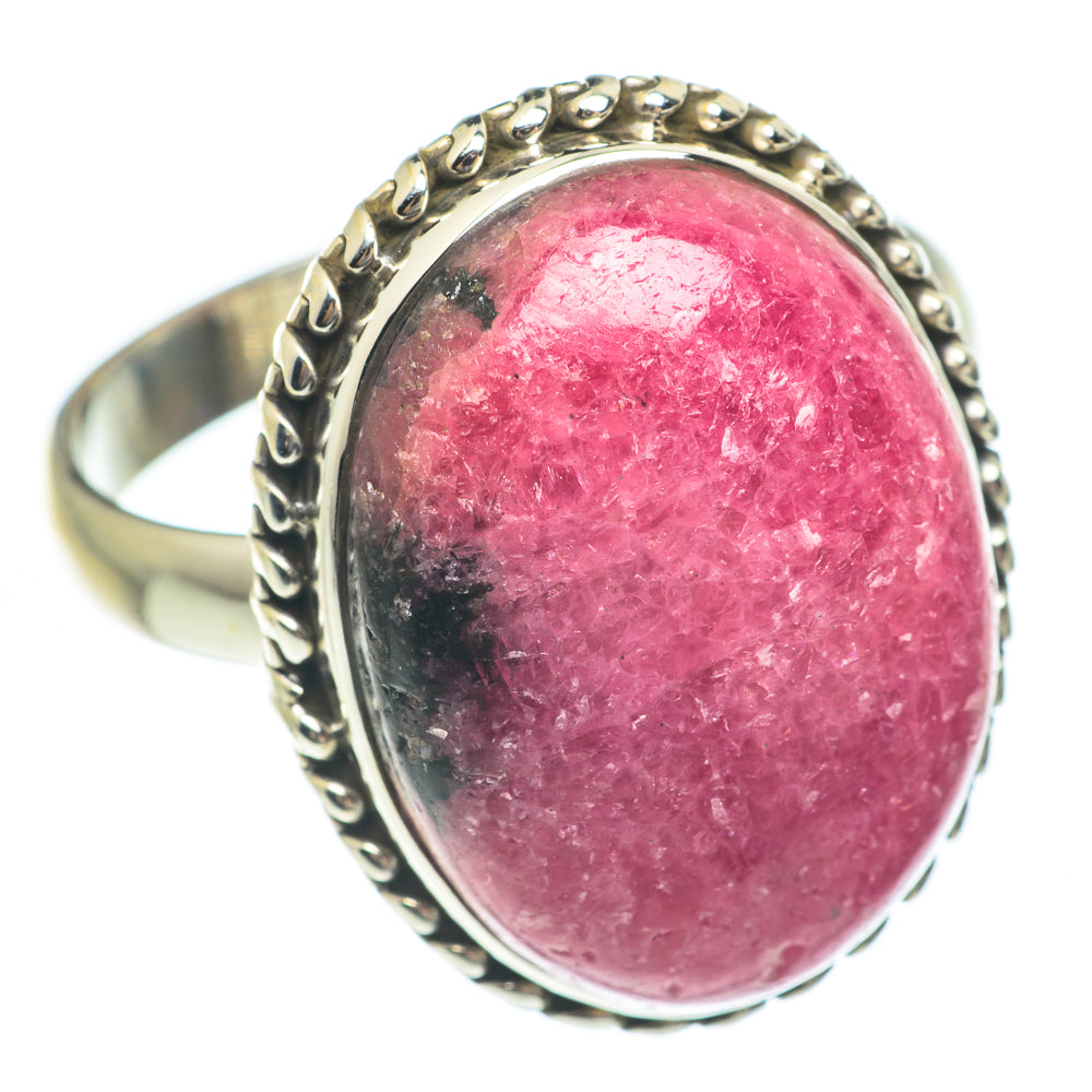 Rhodonite Rings handcrafted by Anasilvercos - RING61887