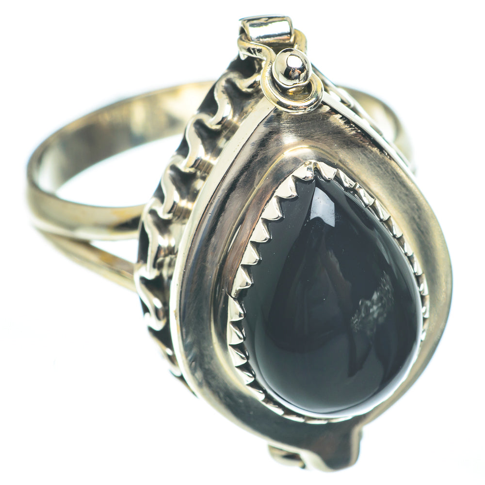 Black Onyx Rings handcrafted by Anasilvercos - RING61893