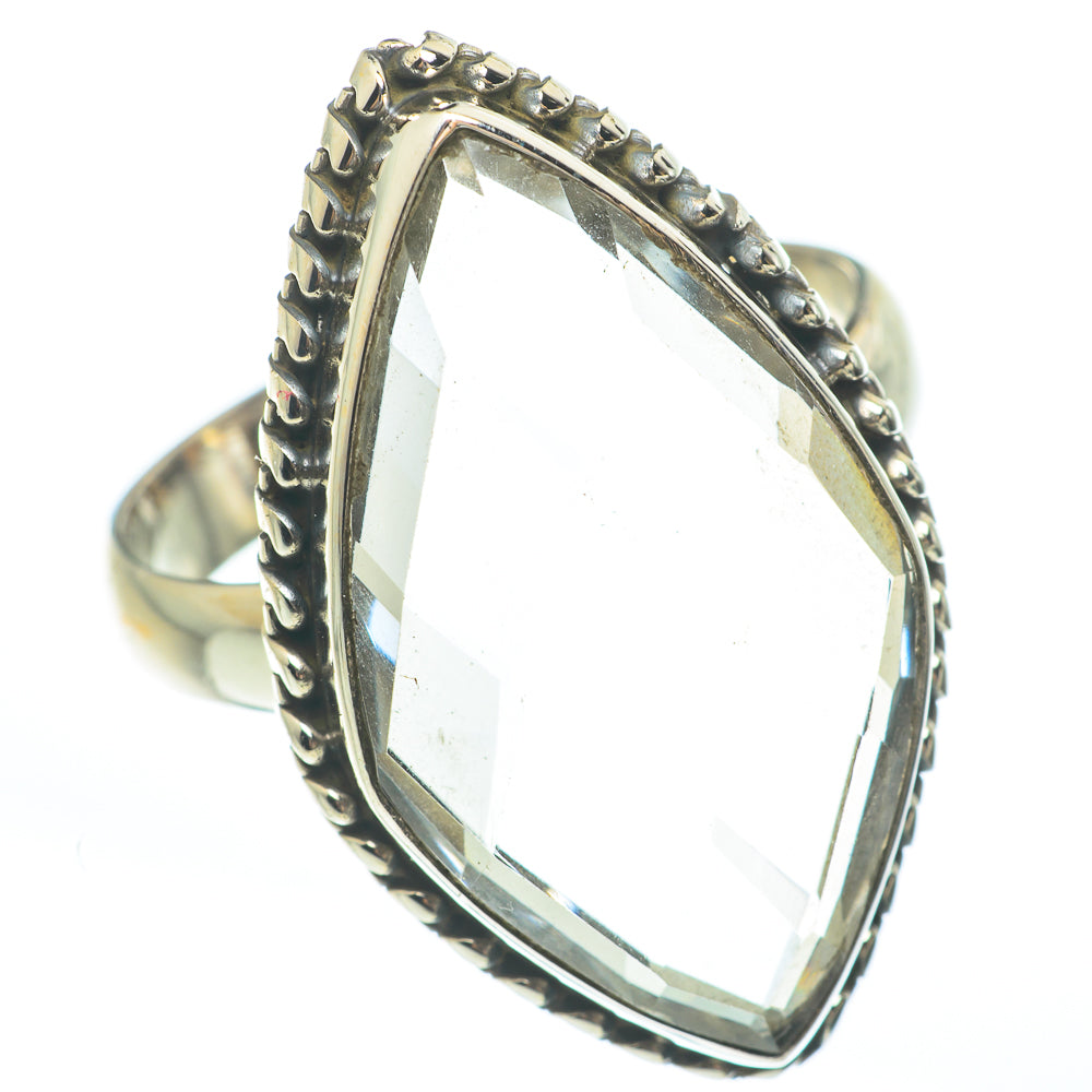 White Quartz Rings handcrafted by Anasilvercos - RING61897