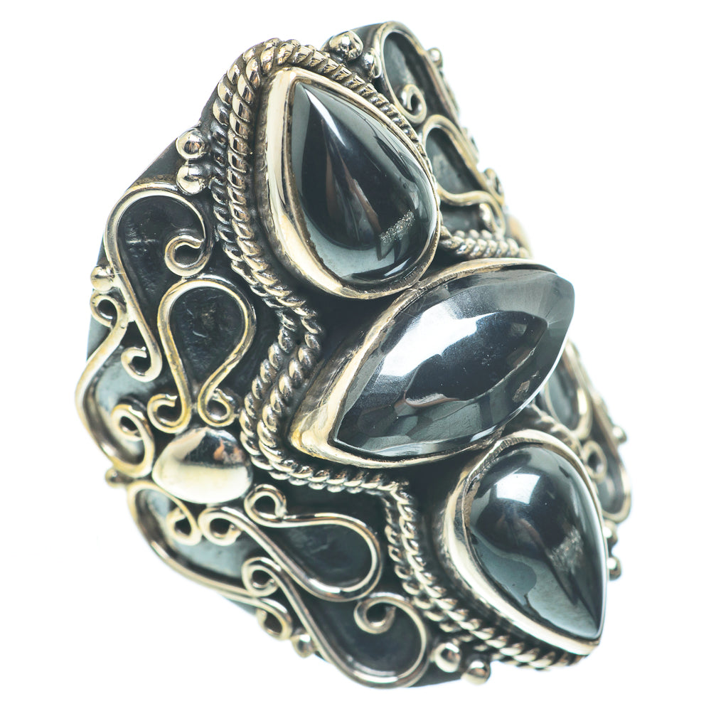 Hematite Rings handcrafted by Anasilvercos - RING61901