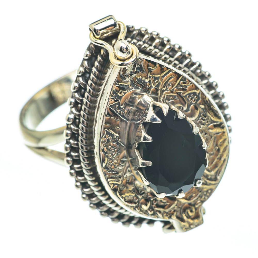 Black Onyx Rings handcrafted by Anasilvercos - RING61914