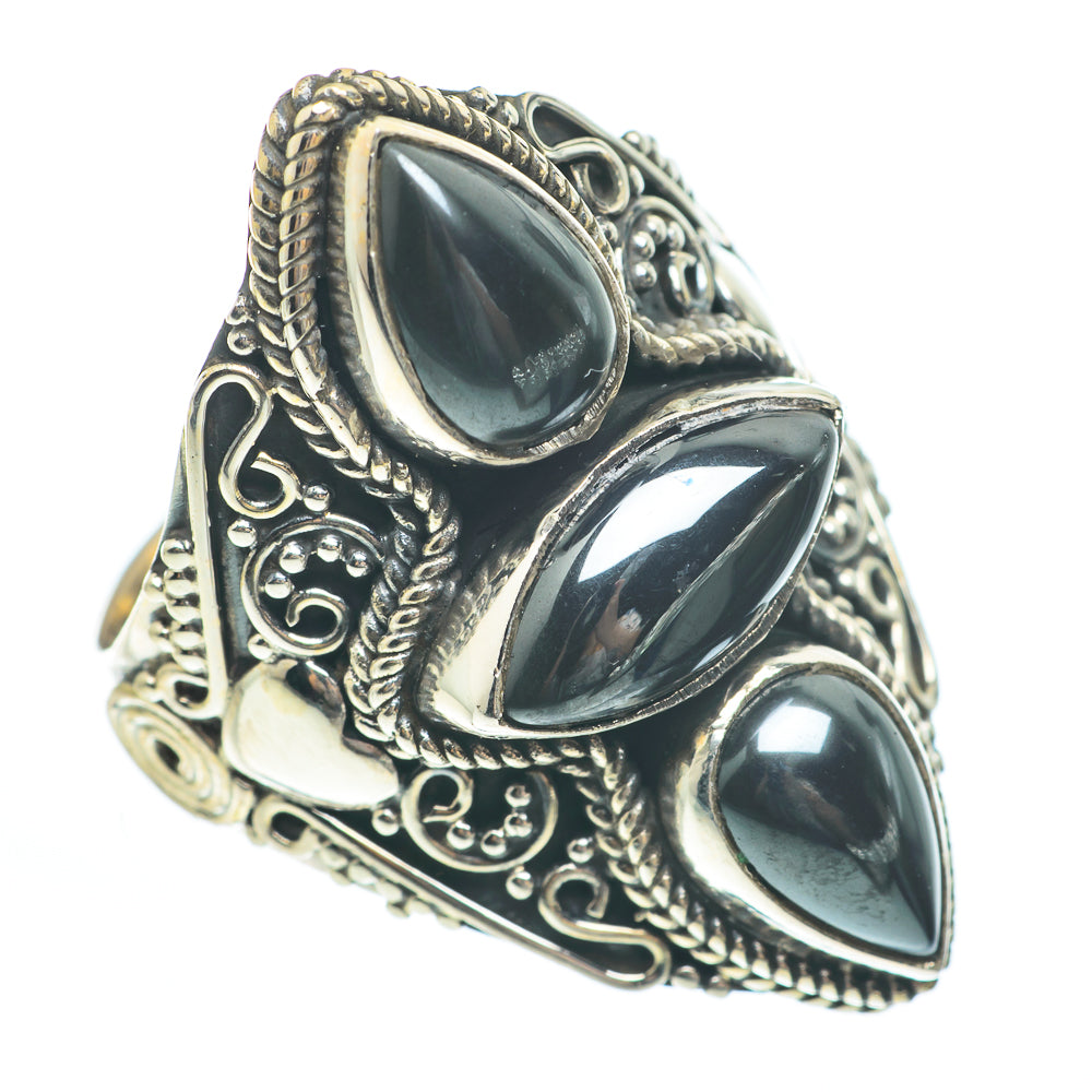 Hematite Rings handcrafted by Anasilvercos - RING61921