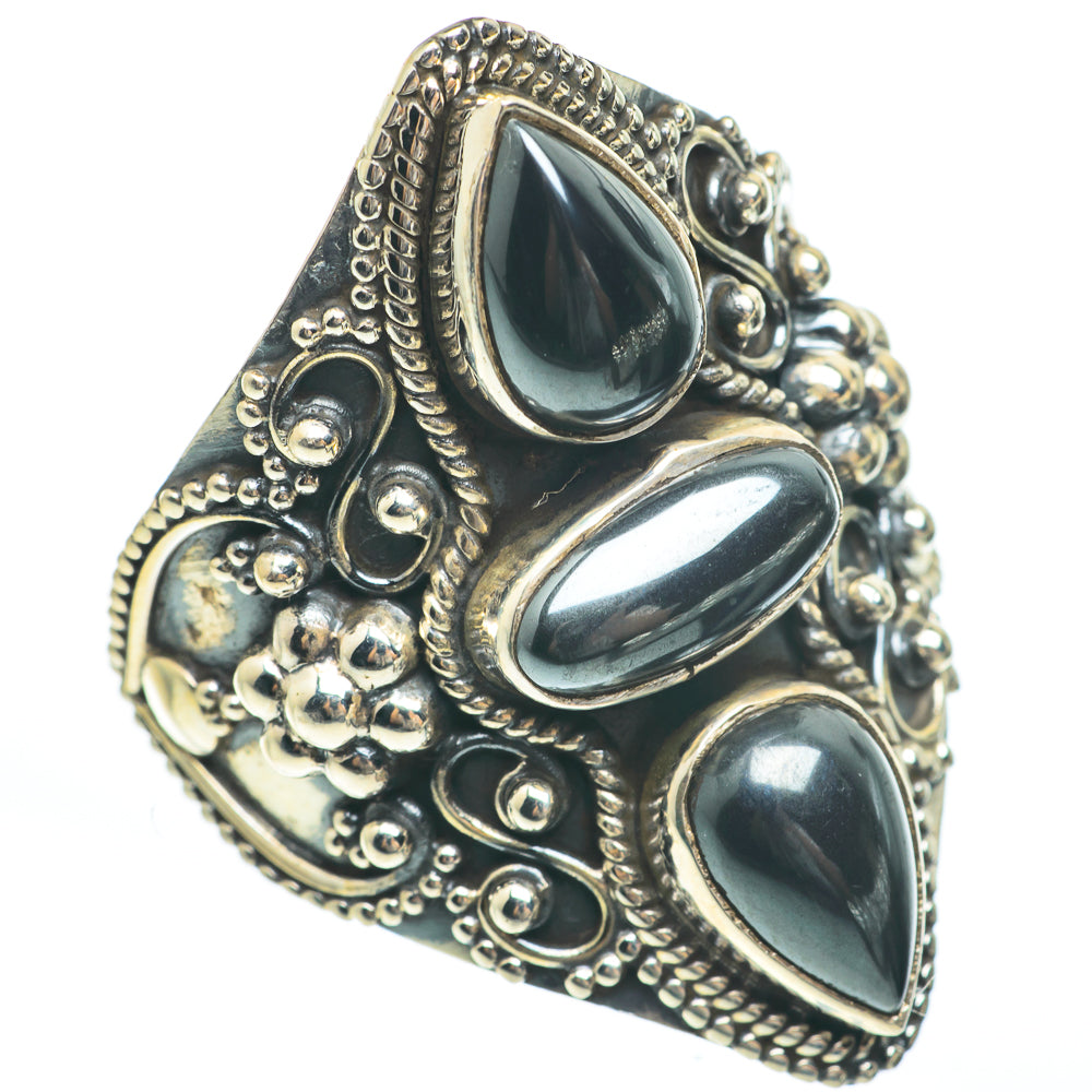 Hematite Rings handcrafted by Anasilvercos - RING61923