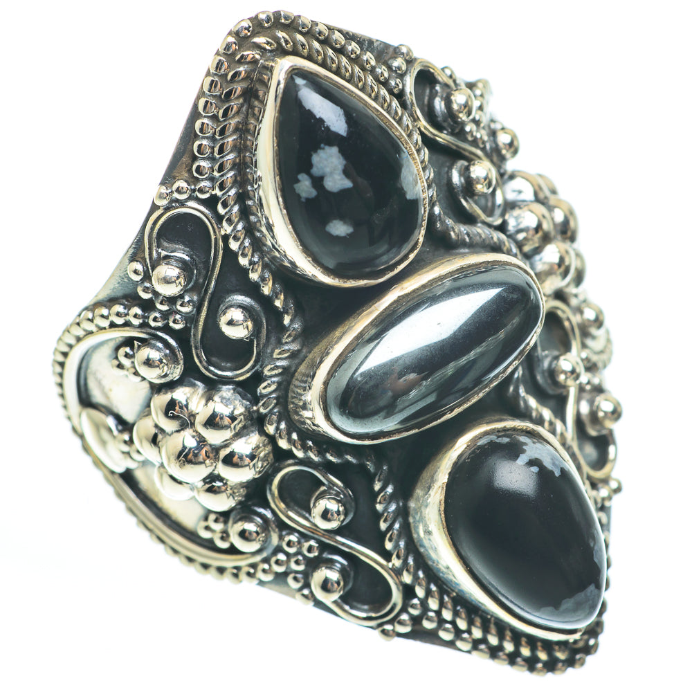 Hematite Rings handcrafted by Anasilvercos - RING61937