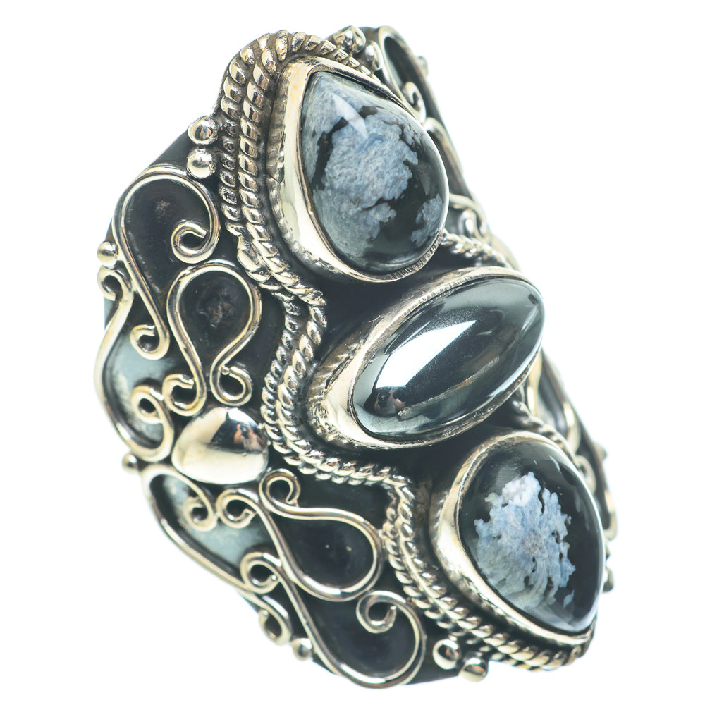 Hematite Rings handcrafted by Anasilvercos - RING61943