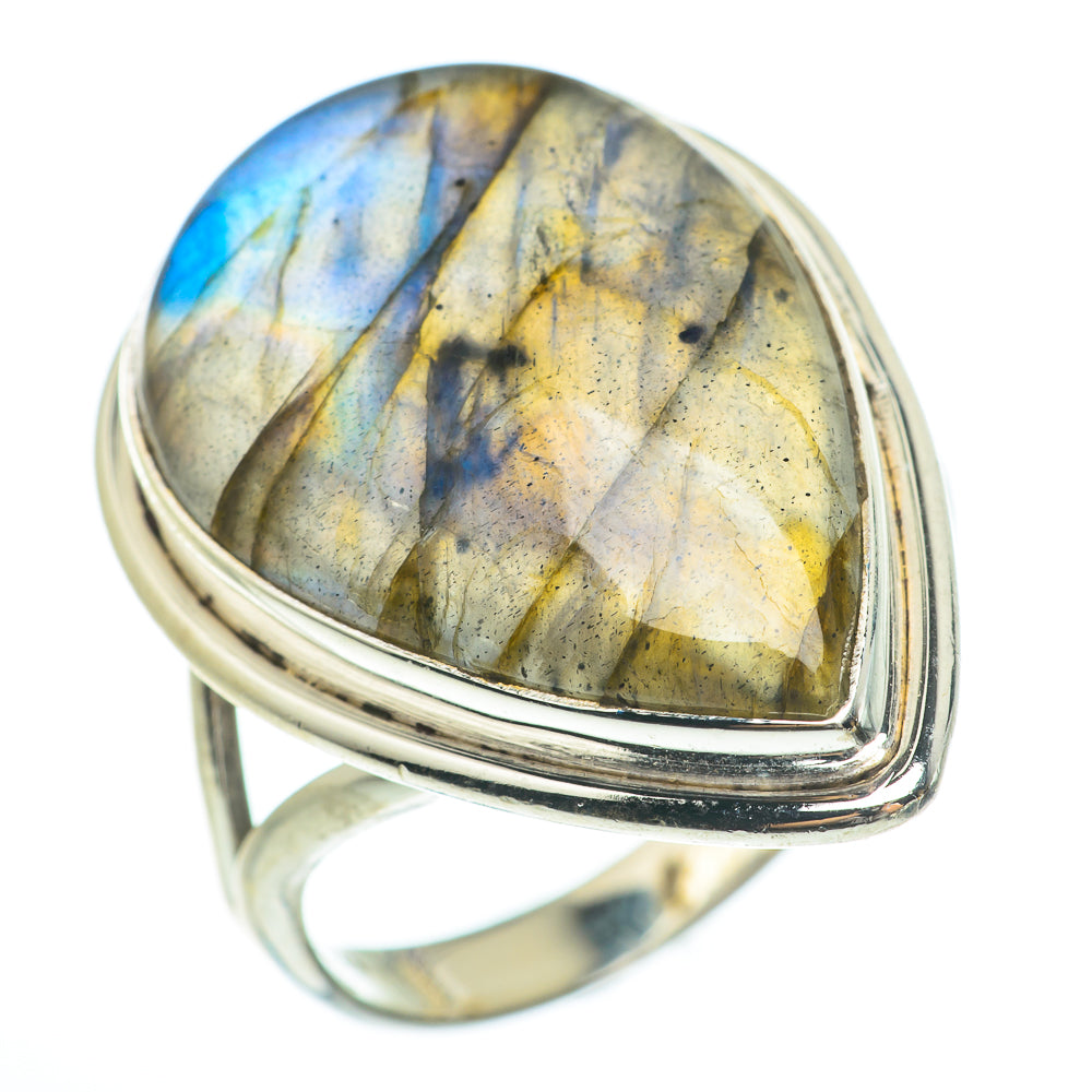 Labradorite Rings handcrafted by Anasilvercos - RING61948