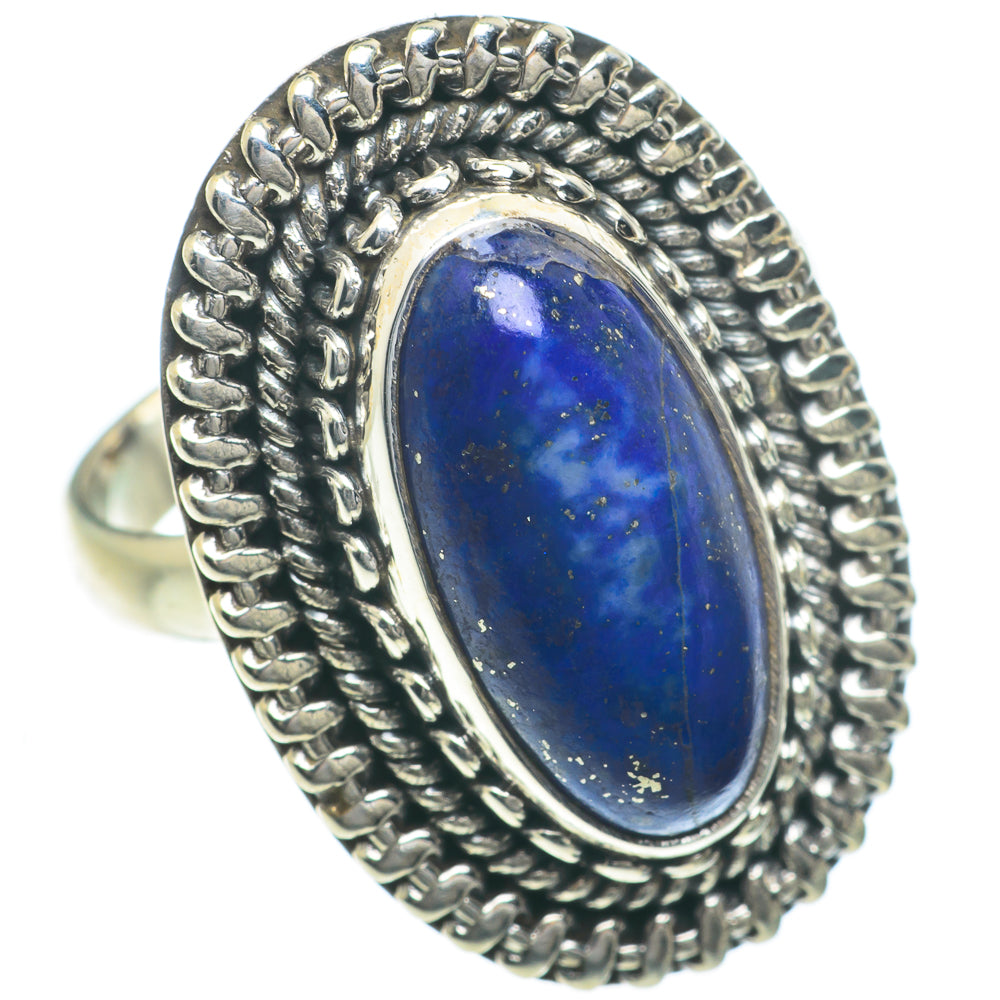 Lapis Lazuli Rings handcrafted by Anasilvercos - RING61952