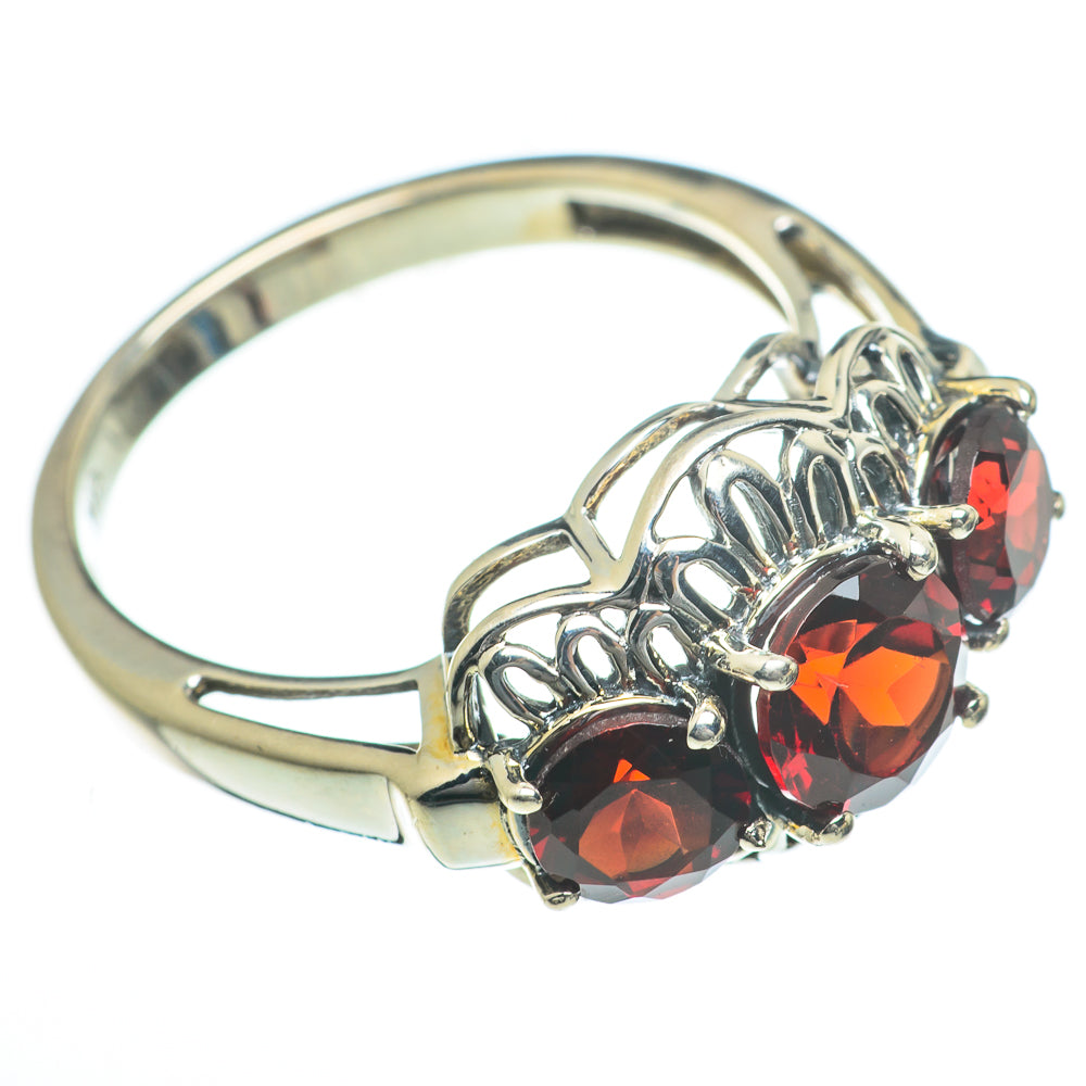 Garnet Rings handcrafted by Anasilvercos - RING61968