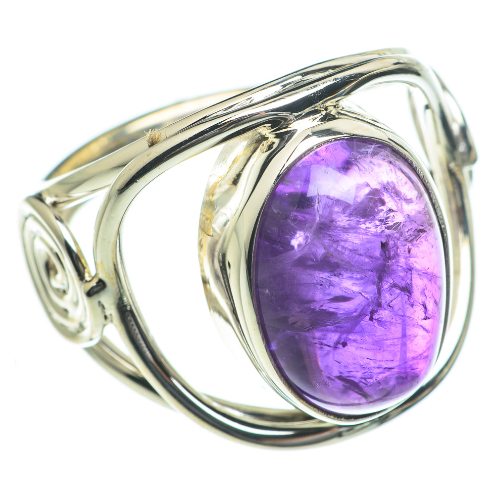Amethyst Rings handcrafted by Anasilvercos - RING61969